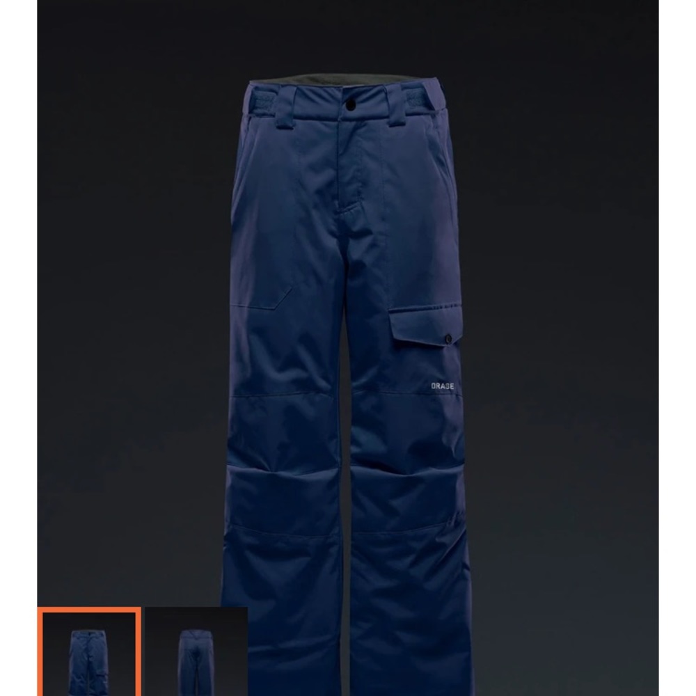 Orage Boys Navy Blue Snowpants